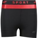 4F dámské kraťasy H4L22-SKDF012 deep black