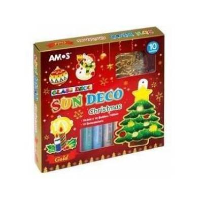 Stained glass paints 10 colors+ stained glass christmas BN