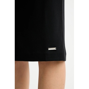 Calvin Klein Рокля Calvin Klein в черно къса със стандартна кройка LV044D062G (LV044D062G)
