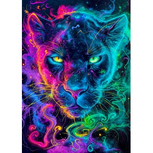 Enjoy - Puzzle Neon Panther - 1 000 piese