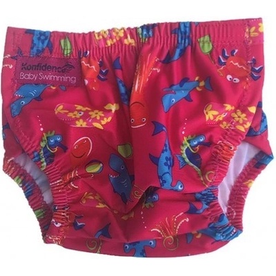 Plenkové kalhotky AQUANAPPIE KONFIDENCE sea friends pink