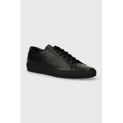 Кожени маратонки Common Projects Original Achilles Low в черно 1528 (1528.7547)