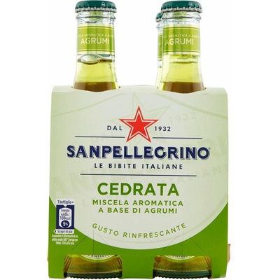 Sanpellegrino cedrata 4 x 0,2 l