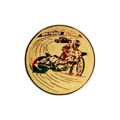 D1-A112 Emblém pr.25mm motocykle plocha dráha