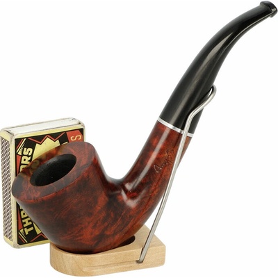 Angelo zahnutá hnědá II 9 mm – Zboží Dáma