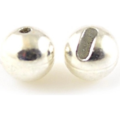 Knapek Hooks Tungstenové kuličky s drážkou K+ Stříbrná 3,5mm 10ks