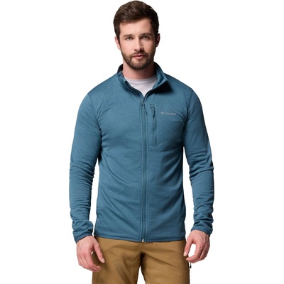 Columbia Essential Hike Grid Fleece Full Zip modrá