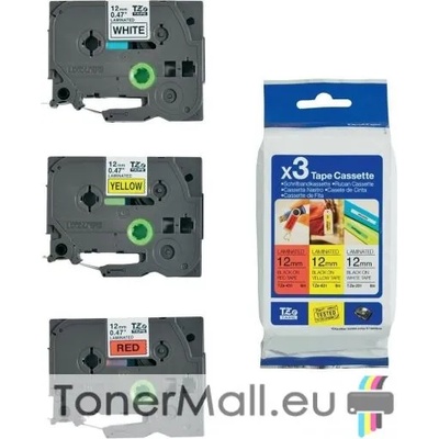 Brother Комплект 3 бр. TZ ленти Brother TZE-31M3 (TZе-231/TZе-431/TZе-631)