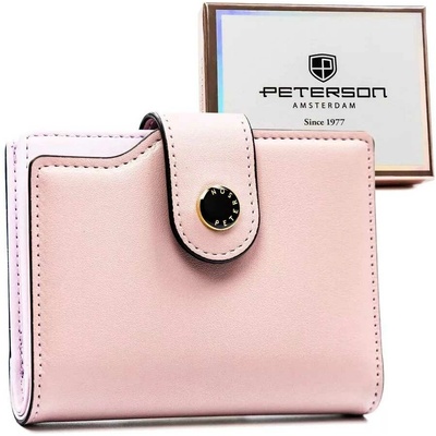 Peterson Prostorná dámská peněženka z ekologické kůže RFID PTN 012-JK6 PURPLE