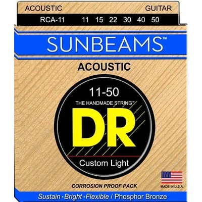 DR Strings RCA-11 Sumbeams Струни за акустична китара (RCA-11)