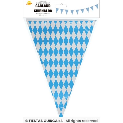 Amscan Party vlaječková girlanda Oktoberfest 400 x 26 cm – Zboží Dáma