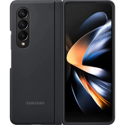 Samsung Slim Standing Cover EF-MF936CBEGWW - оригинален кожен кейс за Samsung Galaxy Z Fold 4 (черен)