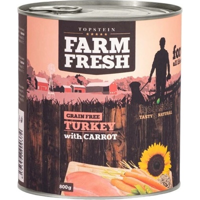 Farm Fresh Turkey & Carrot 6 x 400 g