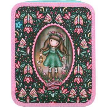 Santoro Несесер с пособия Santoro Gorjuss In The Forest - Woodland Wildflower, с 2 ципа (688GJ32)