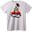 NOONEBRAND Тениска Викинг Тигър - 6XL, White