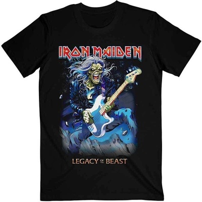 Iron Maiden Eddie on Bass Black 2XL Риза (IMTEE73MB05)