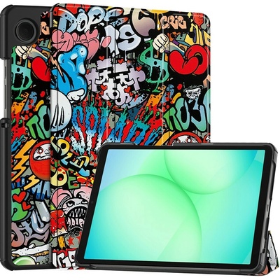 Vsetkonamobil 125516 ART Zaklápacie puzdro pre Samsung Galaxy Tab A11 GRAFFITI