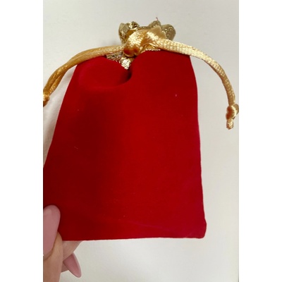 HAND MADE Sametový balíček s levandulí