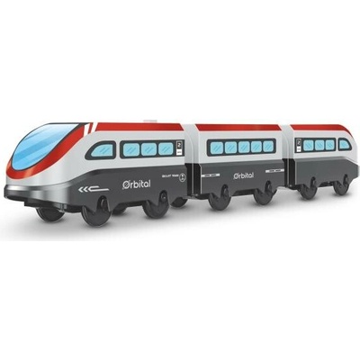 Babu vláčky Elektrický osobní vláček set 3 ks – Zboží Mobilmania