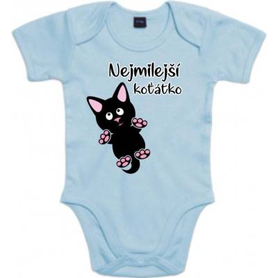 Dětské body Nejmilejší koťátko Nebesky modrá – Hledejceny.cz