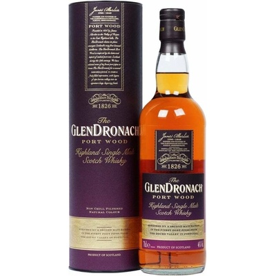 Glendronach Port Wood Nas 46% 0,7 l (tuba)
