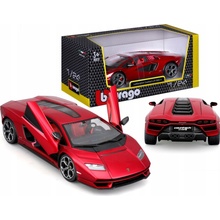 Welly Lamborghini Countach LPI 800 4 Červená 1:24