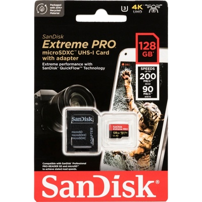 SanDisk microSDXC 128GB UHS-I U3 SDSQXCD-128G-GN6MA