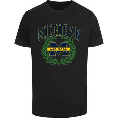 Mister Tee Тениска Michigan University - Michigan T-Shirt black XXLUB-MP502426-00007 - Тъмносив, размер 4XL