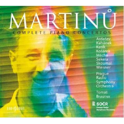 Brauner Martinů - Souborná nahrávka skladeb pro klavír a orchestr