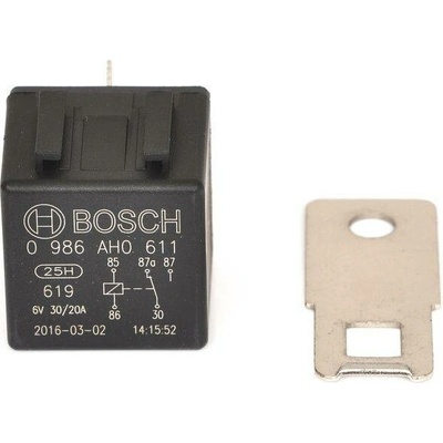Relé, pracovní proud BOSCH 0 986 AH0 611 (0986AH0611)