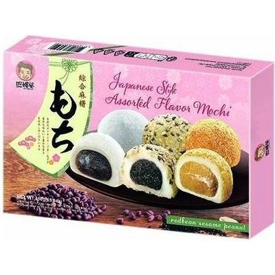 Szu Shen Po Rýžové koláčky Mochi mix tří příchutí 450 g