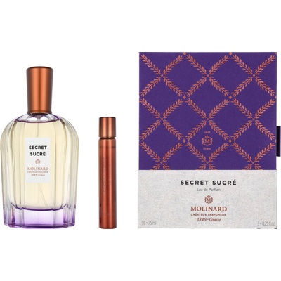 Molinard La Collection Privée Secret Sucré EDP 90 ml + dezodorant roll-on 7,5 ml