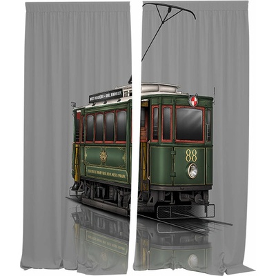 IMPAR Závěsy Tramvaj 88,140 × 250 cm