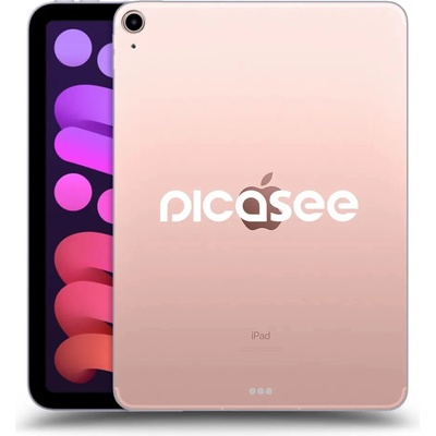 Picasee silikónový prehľadný obal pre Apple iPad mini 2021 6. gen Picasee new logo white