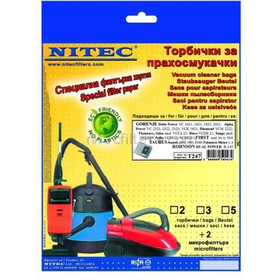 NITEC Торбички за прахосмукачки НИТЕК, код Т247