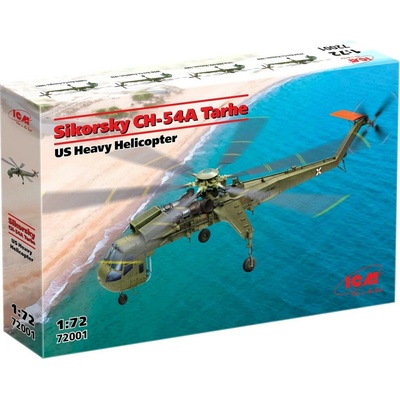ICM Sikorsky CH-54A Tarhe US Heavy Helicopter 1:72