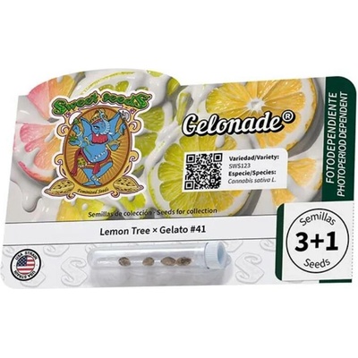 Gelonade Sweet Seeds semena neobsahují THC 25 ks