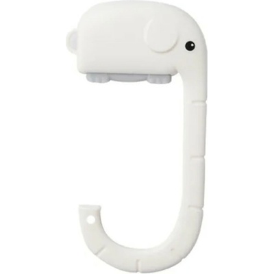 Amparo Miranda háček na kabelku Elephant bílý – Zbozi.Blesk.cz