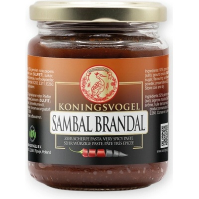 Köningsvogel Sambal Brandal 280 g