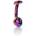 Boss of Toys Plug-Jewellery Multicolour Curved PLUG- M