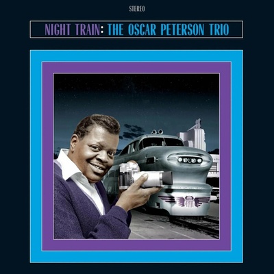 The Oscar Peterson Trio - Night Train (Limited Edition) (Blue Coloured) (180 g) LP
