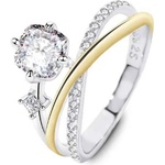 Silenti Jewelry Сребърен пръстен "Мистика" - 10 - 62 мм (19.7мм диам. )