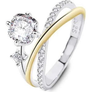 Silenti Jewelry Сребърен пръстен "Мистика" - 10 - 62 мм (19.7мм диам. )