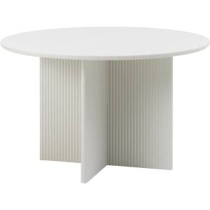 Unique Furniture Светлосива кръгла трапезна маса ø 110 cm Palma - Unique Furniture (51600000)