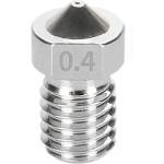 Two Trees Титаниева дюза E3D V6 M6 0.4mm TC4 до +500° Titanium Alloy
