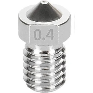 Two Trees Титаниева дюза E3D V6 M6 0.4mm TC4 до +500° Titanium Alloy