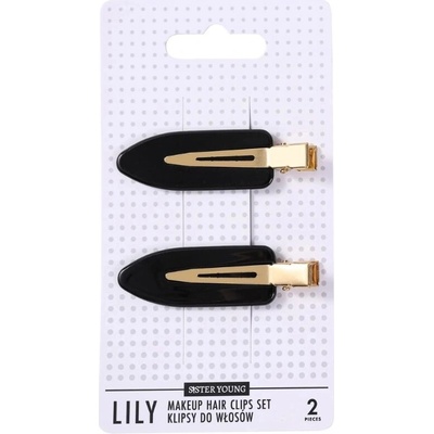 Sister Young LILY Make-up Sponky do vlasov - Black