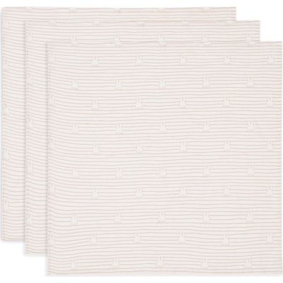 Jollein 70x70 cm Miffy Stripe Biscuit 3 ks