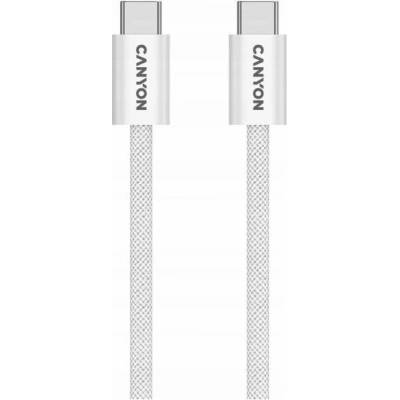 Canyon CND-CCMG60AB15W USB-C - USB-C 1m bílý