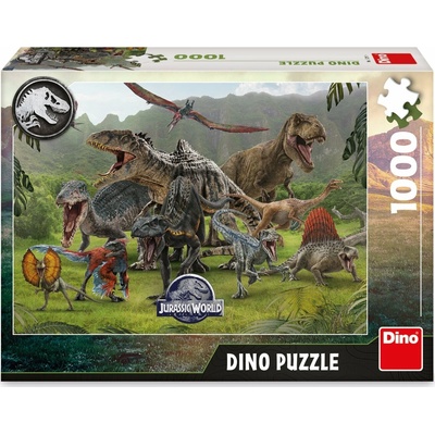 Dino Jurský svet 1000 dielov
